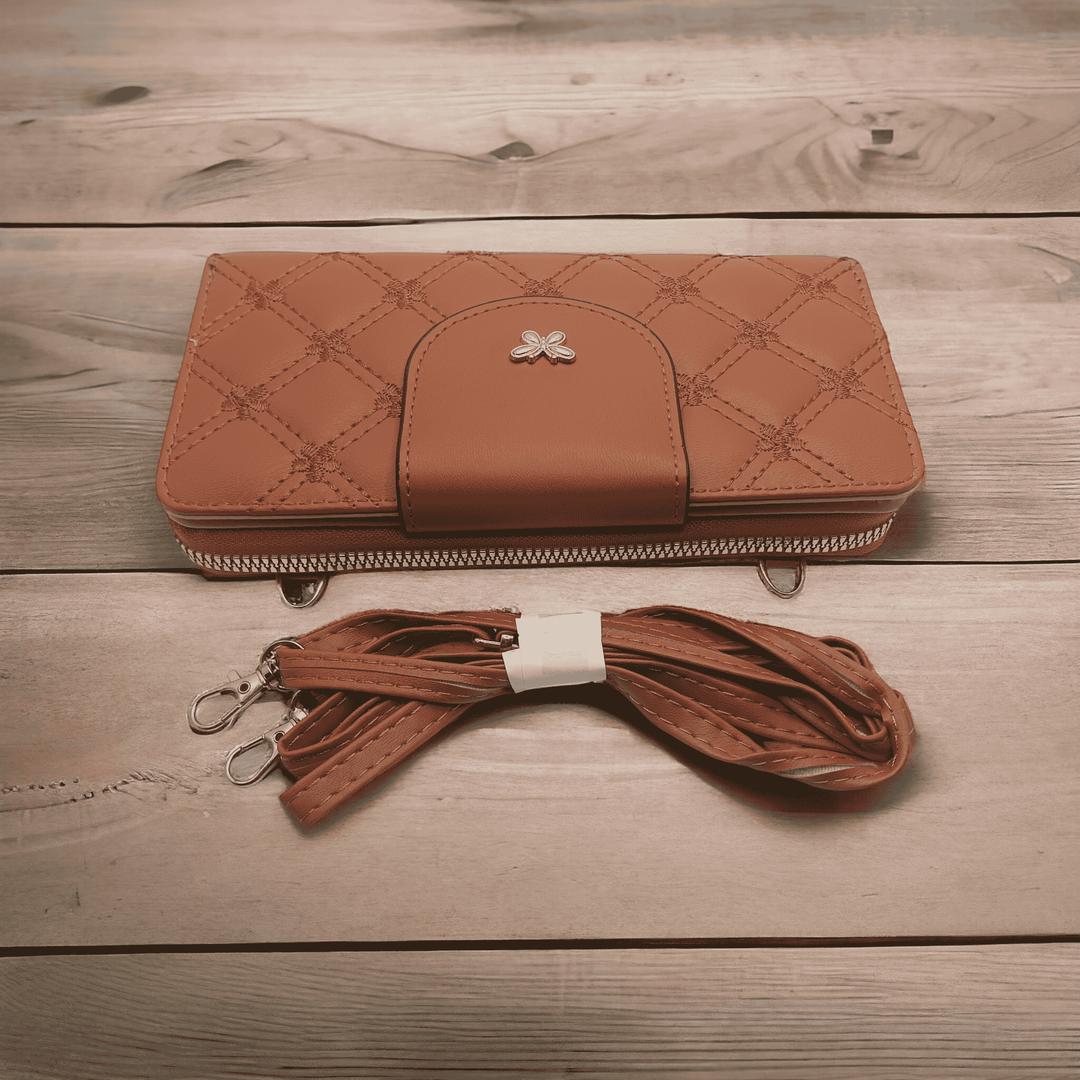 Women's Embroidered PU Leather Clutch – Formal Party & Evening Bag – Multiple Colors (7.5 x 3.5 x 1 Inches)