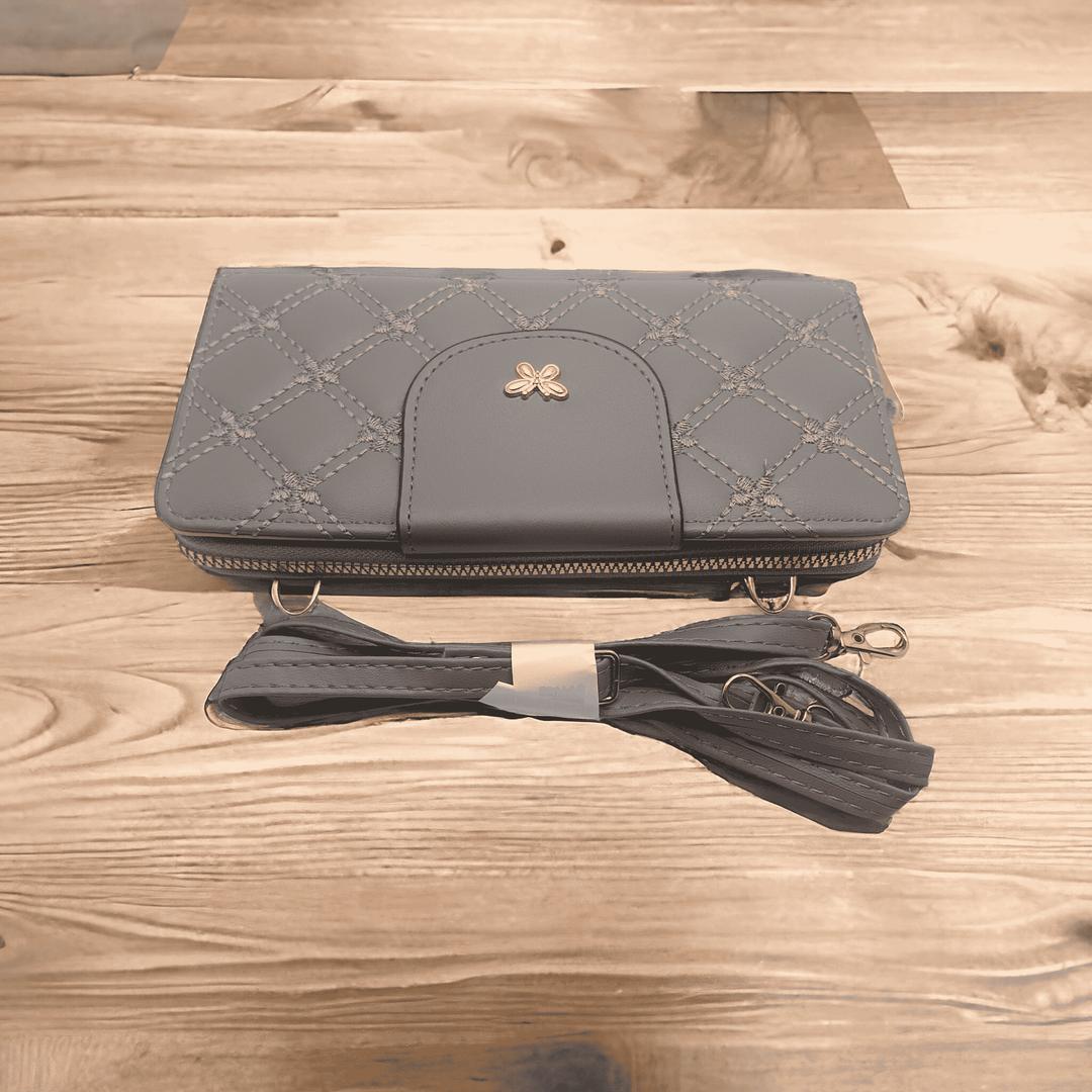 Women's Embroidered PU Leather Clutch – Formal Party & Evening Bag – Multiple Colors (7.5 x 3.5 x 1 Inches)