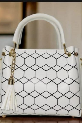 PU Leather Printed Shoulder Bag – Women’s Stylish Everyday Handbag